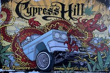 Cypress Hill Concert Poster 2008 F-938 Fillmore