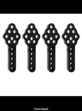 4 x RC Car Black Metal Shock Absorber Mount For Axial SCX10  TRX4 RC Crawler Car