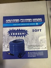 50FT Heated Water Hose for RV,-45 ℉ Antifreeze  Drinking Garden Rv Accessories