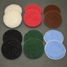 PARTIAL - Bissell Floor Scrubber Pad Kit CCKIT1, for ST100220 BGCC1000