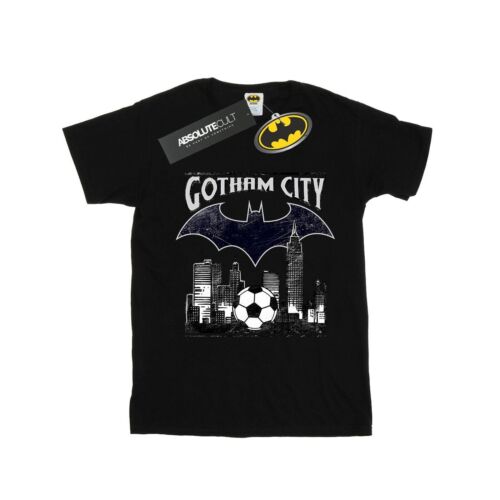 DC Comics Boys Batman Football Gotham City T-Shirt (BI8940) - Picture 1 of 6