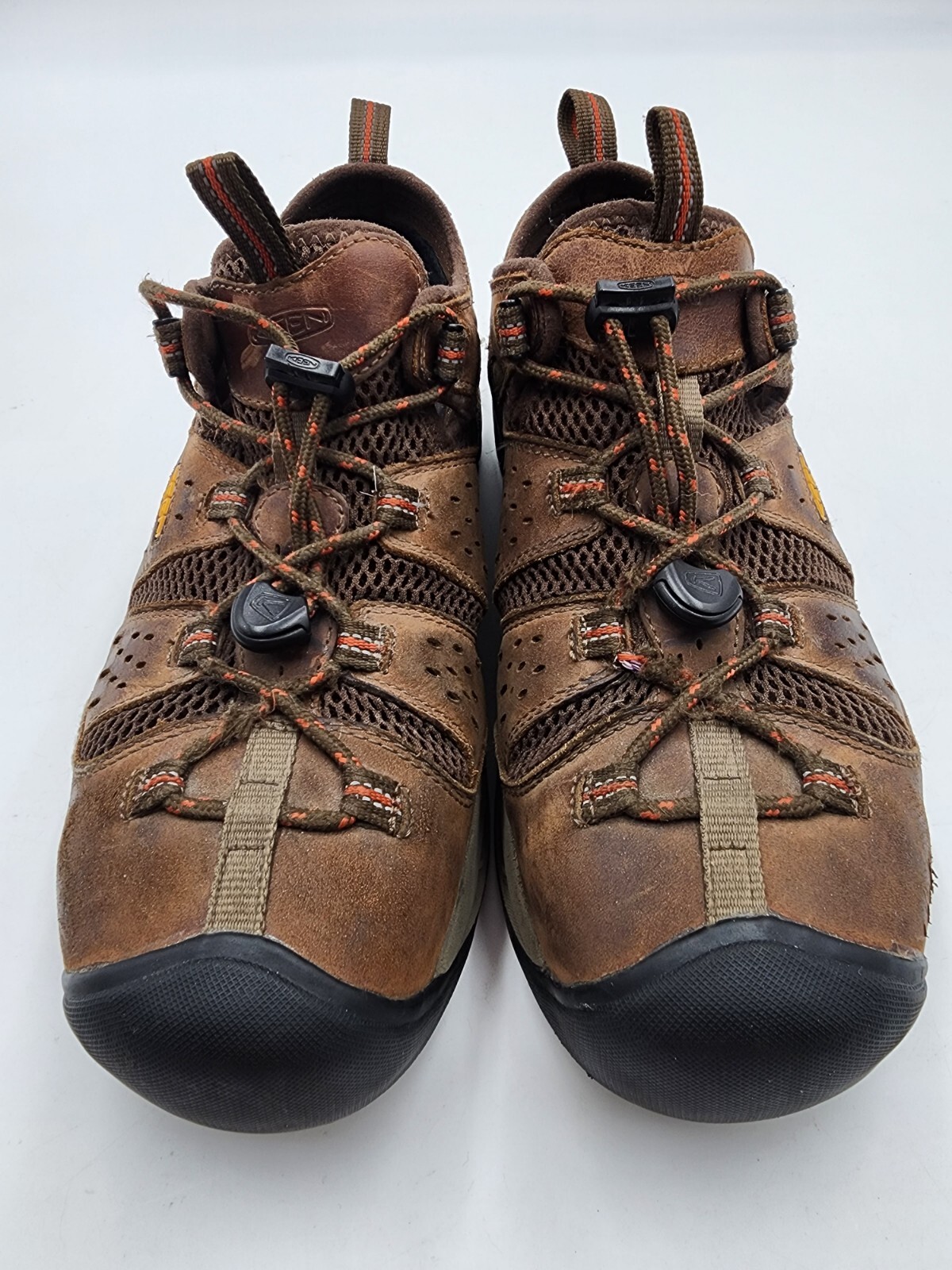 Scarpe da lavoro escursionismo uomo KEEN Utility Regen punta acciaio marrone 11 5D ASTM F2413 18 EH