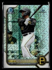 2022 Bowman #BCP-69 Rodolfo Nolasco Chrome Prospects Mojo Refractor card