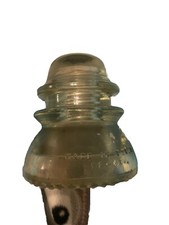 Vintage Hemingray No 42 Clear Glass Insulator - Made In USA