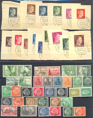 GERMANY 1933/45 ca. LOT 60 ST.+ 2 BL -*/**/0 -- F/VF @1 | eBay