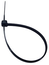 6" ZIP TIES UV BLACK (PK-25) Premium 40LB Industrial Grade Strength Ships Free!