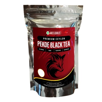 PEKOE Strong Black Tea Loose Leaf Premium Ceylon