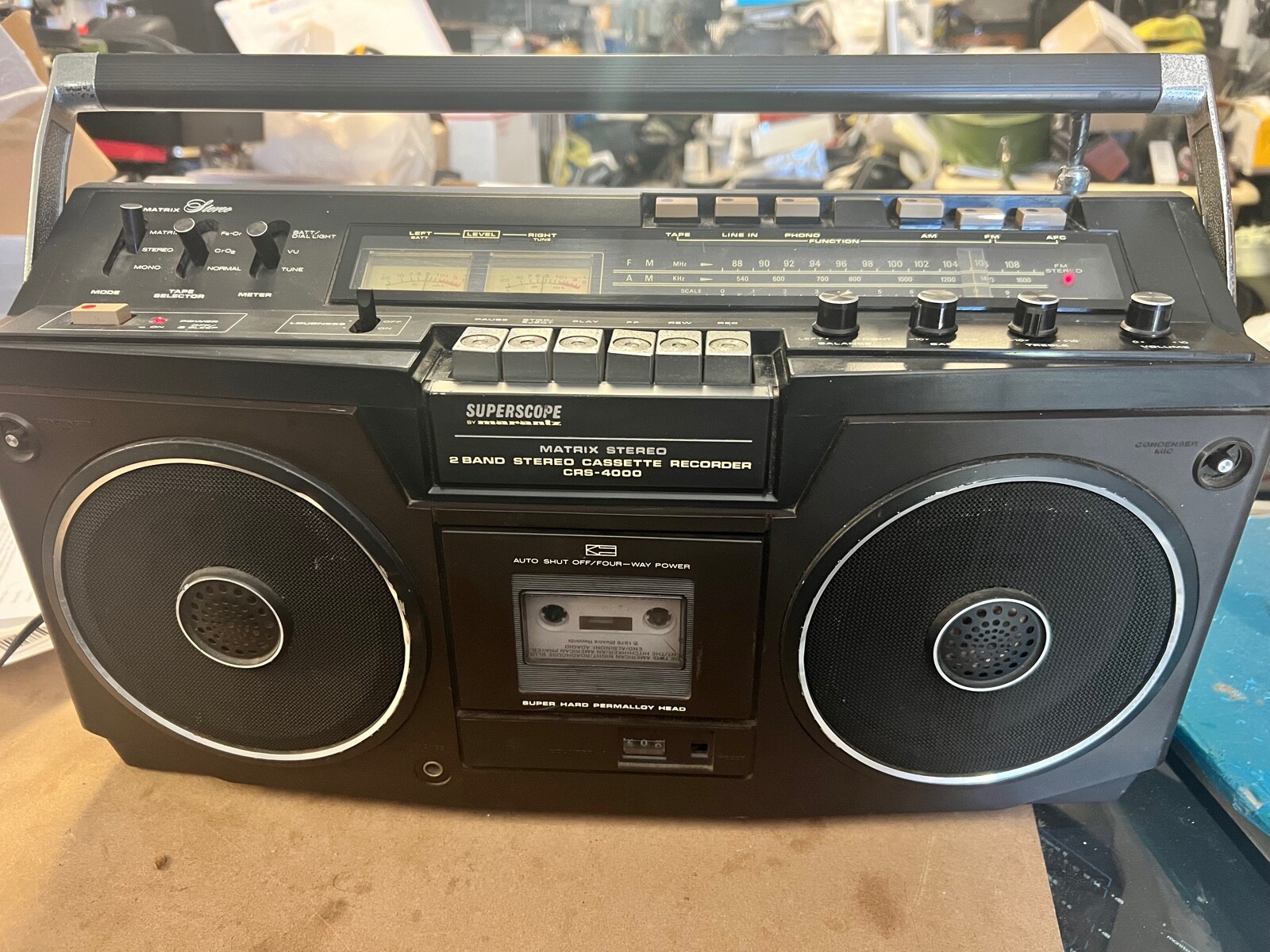 MARANTZ マランツ UNIX CRS-3.5 ラジカセ 赤 レア