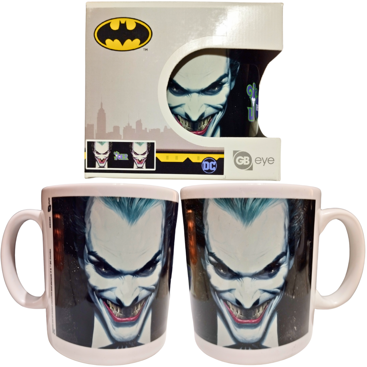 Mug The Joker (Joker) - DC Comics - 325 Ml - Céramique Noire - Neuf Sous Licence Officielle GB Eye