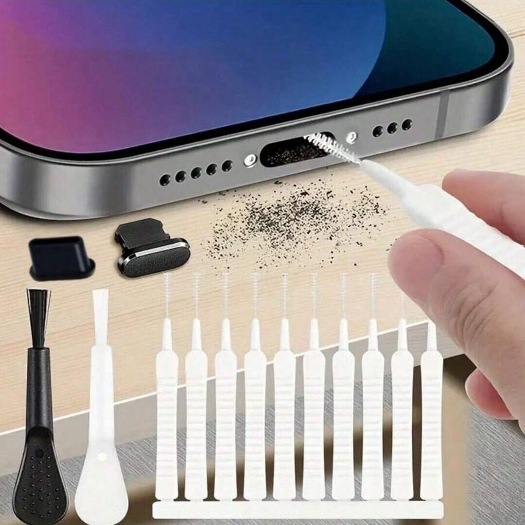 Charger Port Cleaning Kit - Tablet Detailing Brush