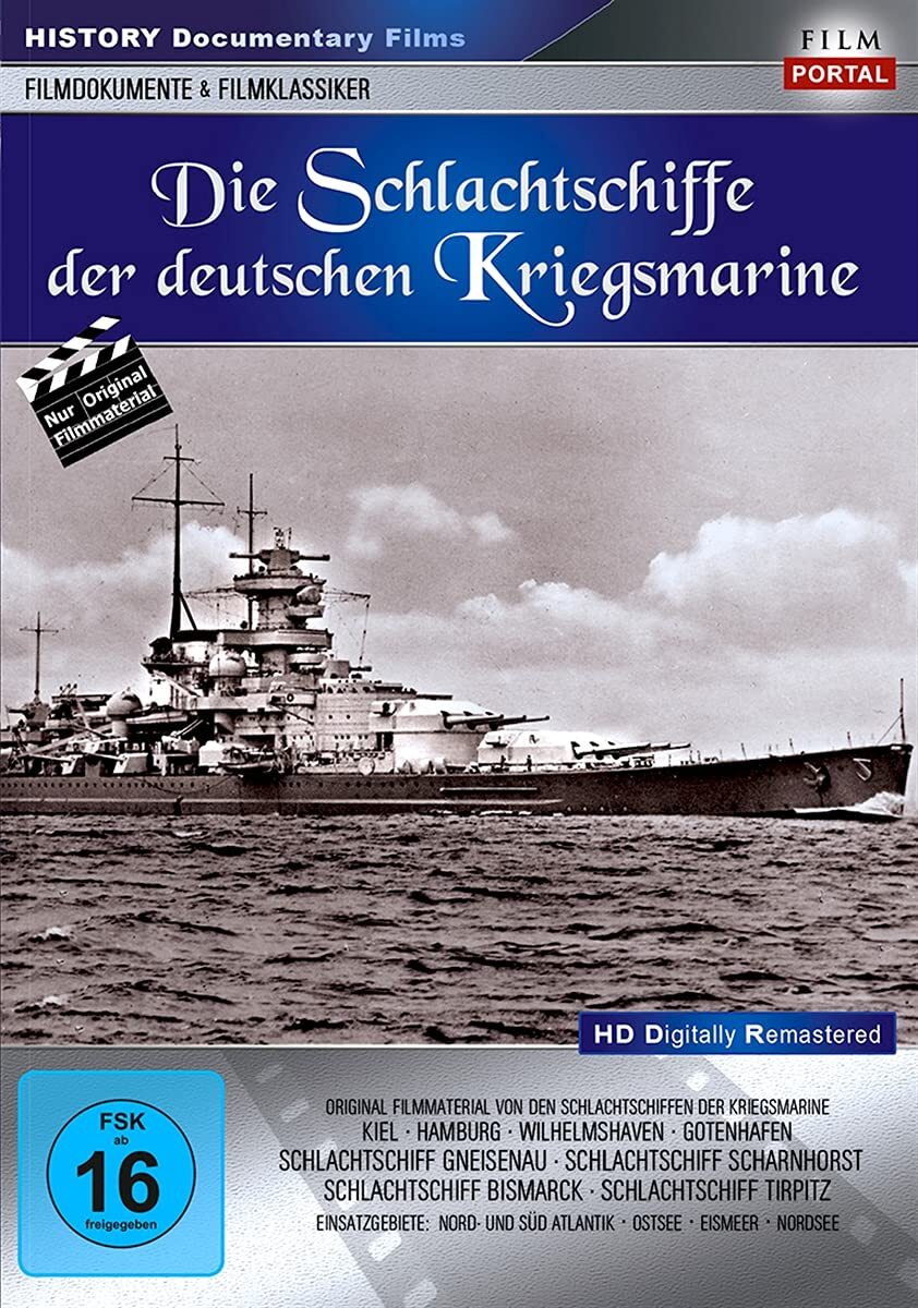 Die Schlachtschiffe der deutschen Kriegsmarine (DVD) 2. Weltkrieg Kriegsmarine