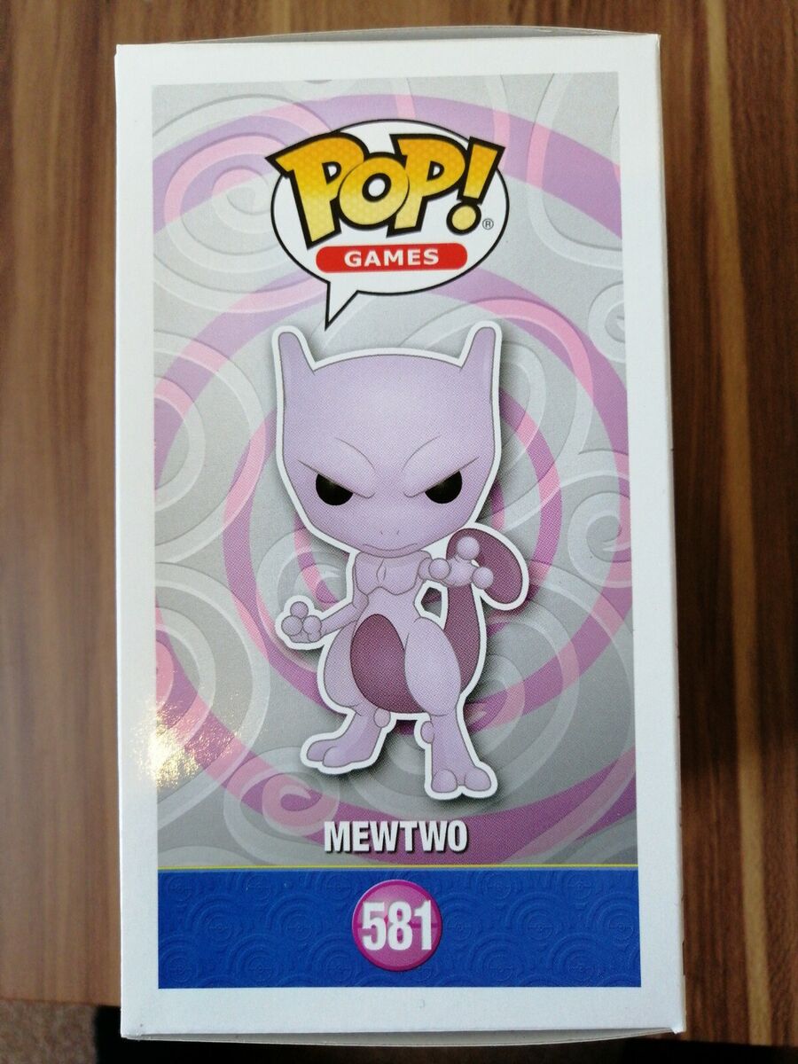 Funko Pop! Games Pokemon Mewtwo 581 Original Colecionavel - Moça do Pop -  Funko Pop é aqui!