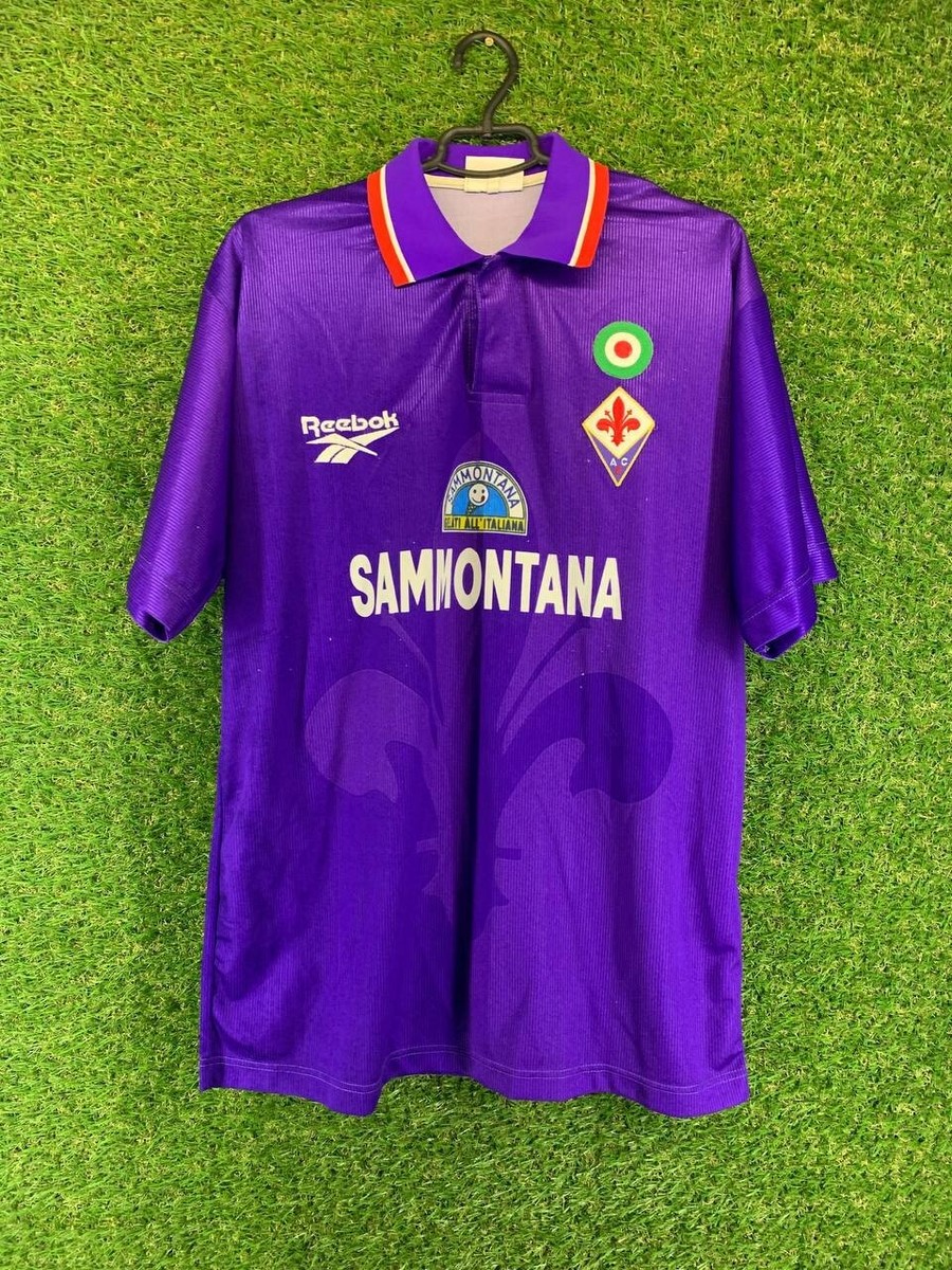 FIORENTINA # 9 BATISTUTA 1995/1997 FOOTBALL SHIRT JERSEY FIORENTINA # 9 BATISTUTA 1995/1997 FOOTBALL SHIRT JERSEY