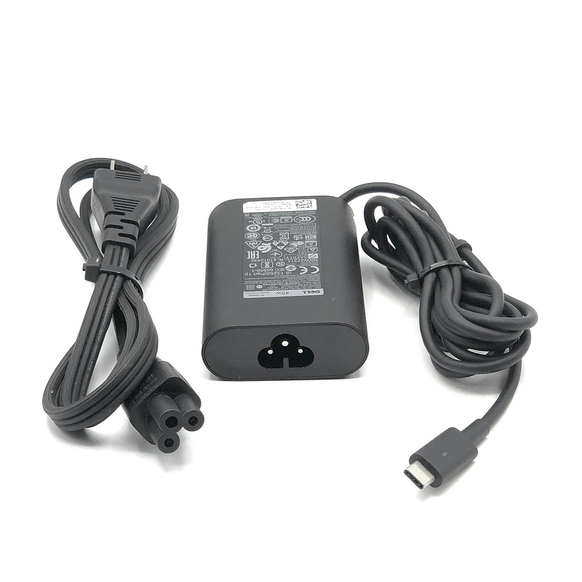 Caricatore USB-C Originale Dell 45W DA45NM180 Usato – Per XPS E Notebook, Con Cavo Di Alimentazione