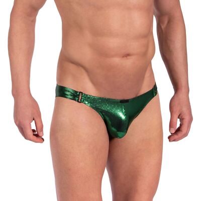 Manstore M2377 Beach Micro Brief mens swimwear bikini tiny male swimmer shiny