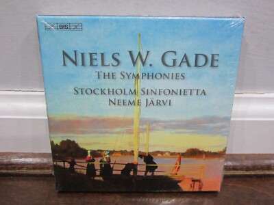NIELS W. GADE: The Symphonies (5 CD) Stockholm Sinfonietta, Neeme Jarvi  SEALED