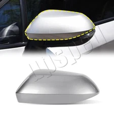 Silver Left Driver Side Car Rearview Mirror Cap Cover For Toyota Corolla 2019-22