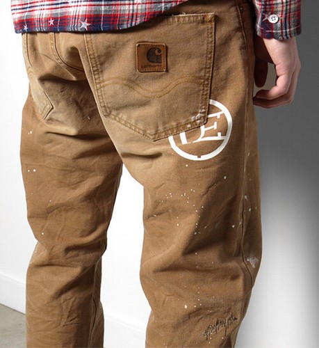 Jeans Pants Carhartt Damaged BRONCO 