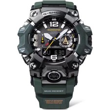 Casio G-Shock MUDMASTER Bluetooth Solar Gray Ion-Plated Mens Watch GWGB1000-3A