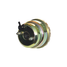 Leed Brakes 7 Inch Dual Power Brake Booster With Bracket And Pushrod - Zinc