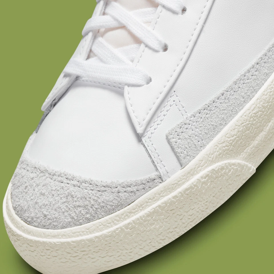 Nike Blazer Mid '77 Vintage VNTG White Chlorophyll Black Sail BQ6806-116 Men's - Image 3 of 4