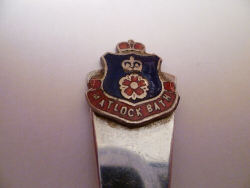 Matlock Bath Vintage Caddy Spoon - Picture 1 of 3