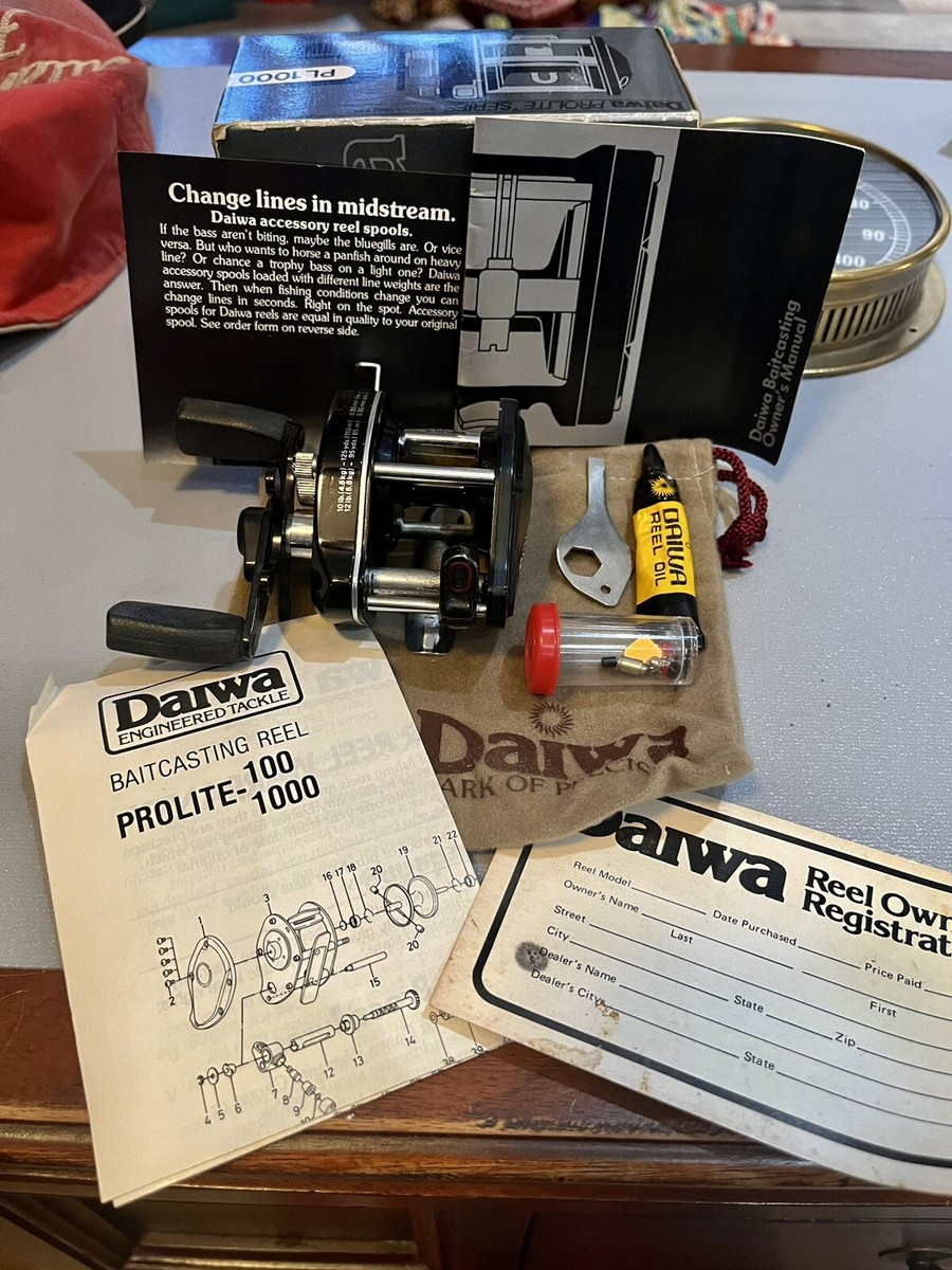 DAIWA Prolite PL1000箱付き DAIWA Prolite PL1000箱付き