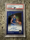 Jalen Brunson Panini Optic Rated Rookie Auto Blue 39/49 PSA 10 COLOR MATCH 💎