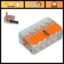5 Conductor Compact Lever-Nuts Connectors 50 Pack - Electrical Wiring Connectors