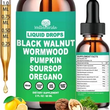 Parasite Cleanse Tincture/Extract-Wormwood,Black Walnut Hull, Clove,Best Quality