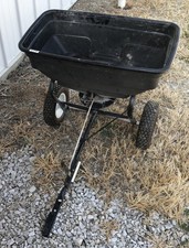 Agri-fab 85lb Broadcast Tow-behind Spreader Seeder Pull Tractor Garden