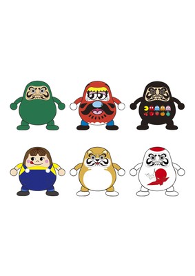 Tamashii Nations Daruma Club Vol.5 (Box) ca. 90 mm Abs lackierte fertige Figur