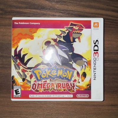 Pokémon Omega Ruby No Game Just The Box