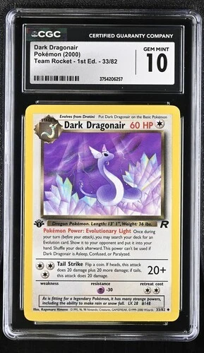 Dark Dragonair Pokémon TCG Cards for sale | eBay