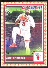 6913J 2023-24 Hoops Haunted Hoops #33 Andre Drummond Orange