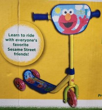 Sesame Street 3 wheel scooter