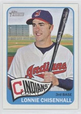 2014 Topps Heritage Lonnie Chisenhall #357 d1f