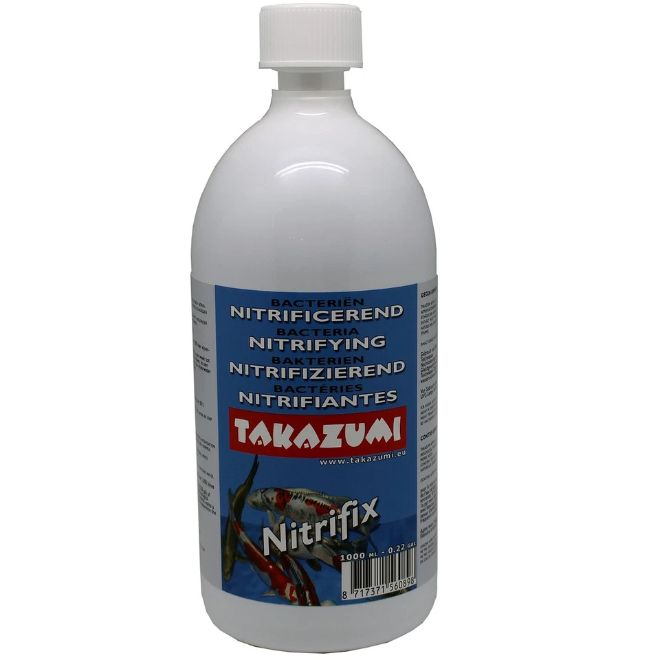 TAKAZUMI Nitrifix - flüssige Filter Bakterien gegen Nitrit + Ammoniak - 1 Liter