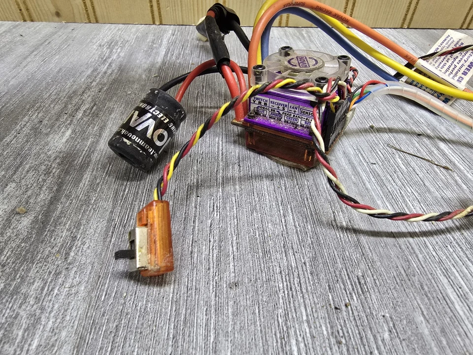 NOVAK GTB Brushless ESC with Velociti 4.5R Motor, Works Great  - Image 3 of 4