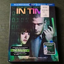 In Time Blu Ray DVD Digital Copy 2011 Amanda Seyfried Justin Timberlake Movie