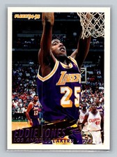 Eddie Jones 1994-95 Fleer #308 Rookie Los Angeles Lakers