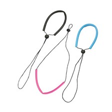 Scuba Diving Adjustable Wrist Lanyard 3-Pack Bundle, Neon Drift Set