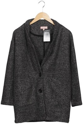 Marie Lund Mantel Damen Jacke Parka Gr. M Wolle Baumwolle Grau #auokz3p
