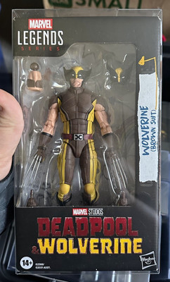 Marvel Legends Series Wolverine Brown Suit Deadpool & Wolverine Figure NIB