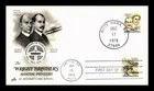 DR JIM STAMPS US COVER WRIGHT BROTHERS AIR MAIL FDC COMBO DUAL CANCEL