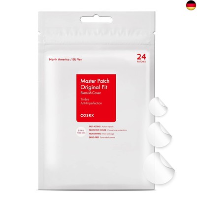COSRX Acne Master Patch Original Fit, 24 Stück, Pimple Patches, Akne-Patches 
