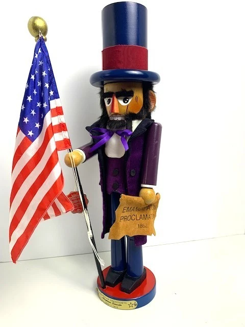 Steinbach ABRAHAM LINCOLN Nutcracker 1993 President's Series
Opens in a new window or tab
