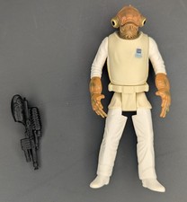 1997 Star Wars Admiral Ackbar Action Figure Power Force Loose Complete Kenner