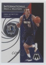 2019-20 Panini Mosaic International Men of Mastery Dirk Nowitzki #15 HOF 01su