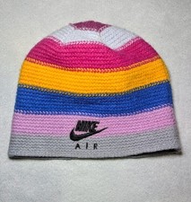 Nike Multicolored Striped Sportswear Beanie - One Size Fits All